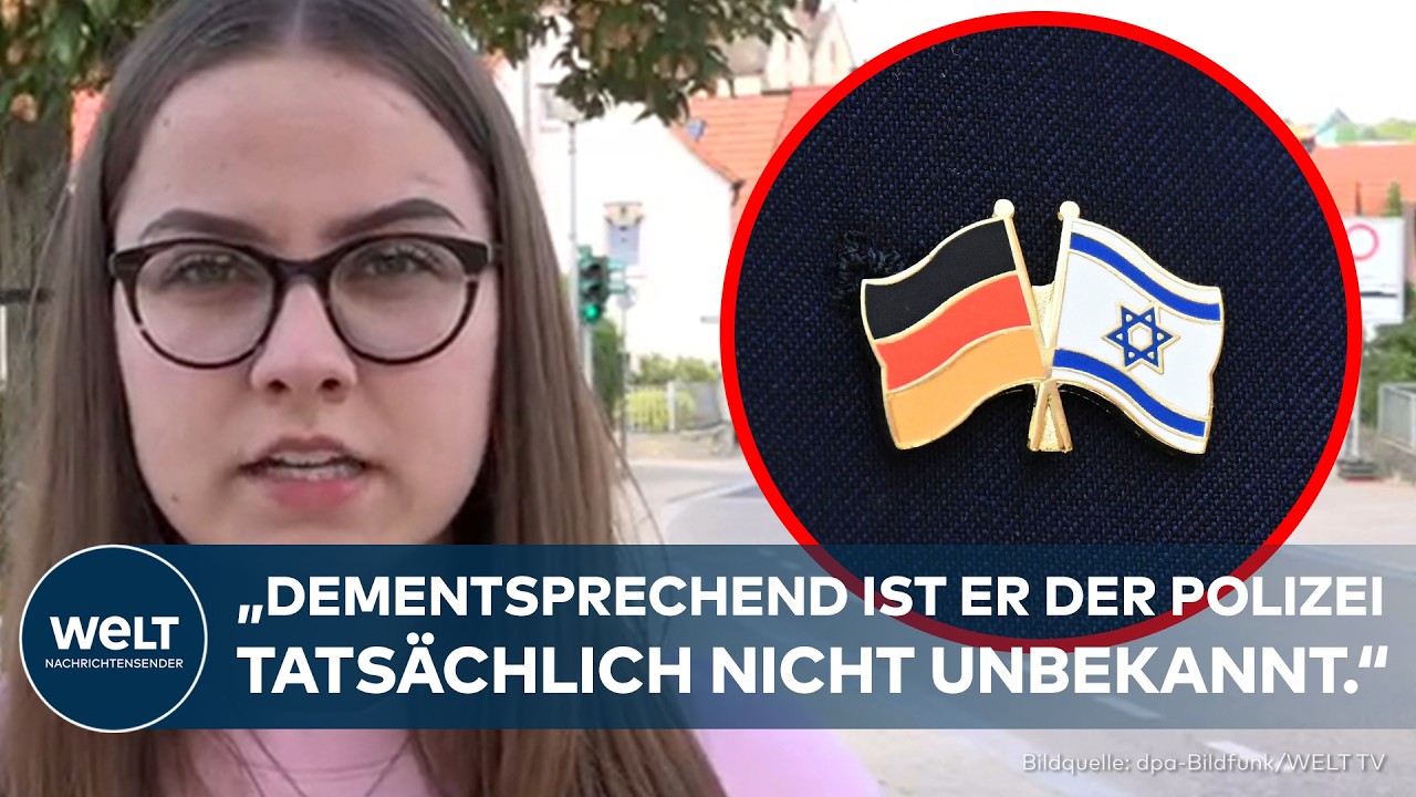 DEUTSCHLAND: Brutaler Angriff wegen Israel-Ansteckers – Syrer nach Mordversuch festgenommen