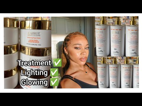 MY HONEST REVIEW ON CARROT MAGIC EXCLUSIVE WHITENING LOTION/LIGHTING GLOWING.#skincare#glowskincare