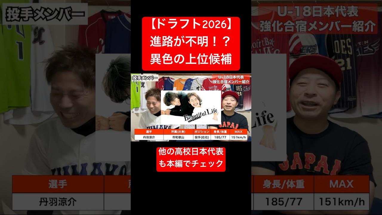 #プロ野球 #高校野球 #ドラフト