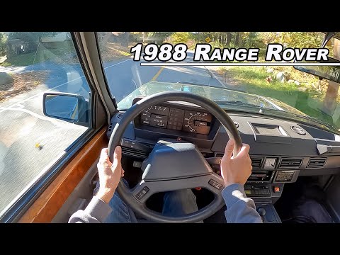 Driving the 1988 Land Rover Range Rover - 40th Anniversary Classic (POV Binaural Audio)