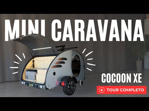 Mini Caravana COCOON XE - Tour completo - ¡100% autónoma!