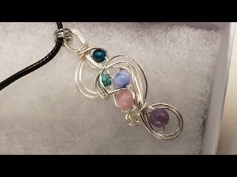 Simple Freeform Silver Pendant - Eps 407