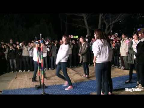 [Fancam] 100413 Sunny•Yoona SNSD@recording W!n W!n