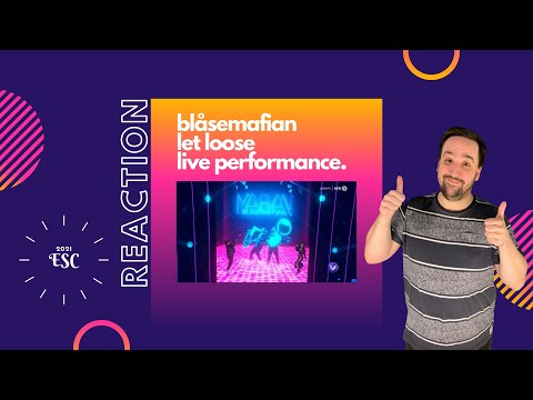 REACTION - Blåsemafian "Let Loose" I MGP Semi 1 Winner I Eurovision Song Contest 2021 (Norway)