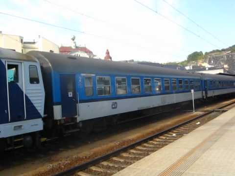 Odjezd vlaku Os 6822 - Ústí nad Labem hlavní nádraží