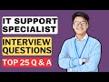 IT Support Specialist Interview Questions Answers How To Pass An IT Support Interview