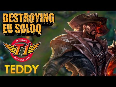 Destroying EU SoloQ: SKT T1 Teddy - Lucian Mid Lane - KDA 18/2/1