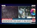 Violent George Floyd protests at CNN Center unfold live on TV thumbnail 2