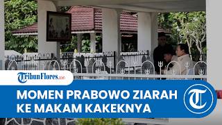 Momen Khidmat Presiden Prabowo Ziarah ke Makam sang Kakek RM Margono Djojohadikusumo di Banyumas
