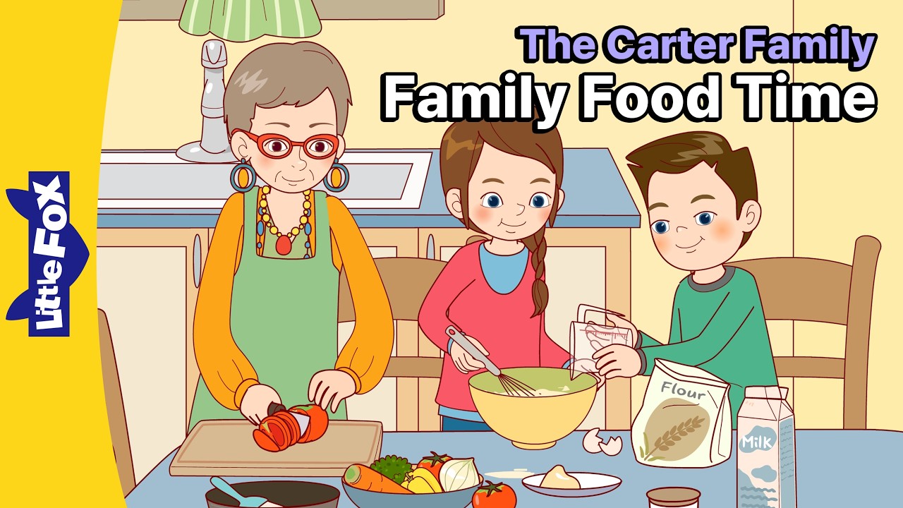 Family Food & Cooking Fun | The Carter Family Compilation | Little Fox - YouTube video featuring the word collect
