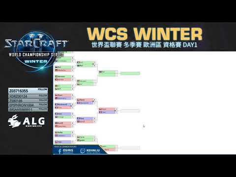 Rail vs. Harstem - PvP - WCS WINTER(世界盃聯賽 冬季賽) - 歐洲區預選賽 Day1 - 資格戰