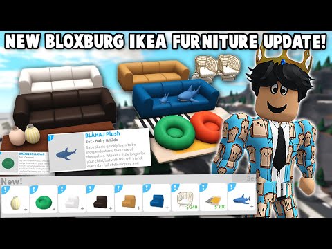 THE NEW BLOXBURG IKEA FURNITURE UPDATE IS HERE... ITEMS AND NEW LOADING SCREEN