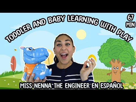 Toddler and Baby Learning with Play! All in Spanish with Miss Nenna the Engineer