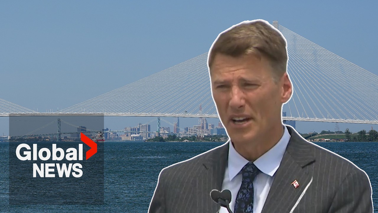 Video: Canada to share 50% of Gordie Howe Bridge net revenues with US fund for first 15 years