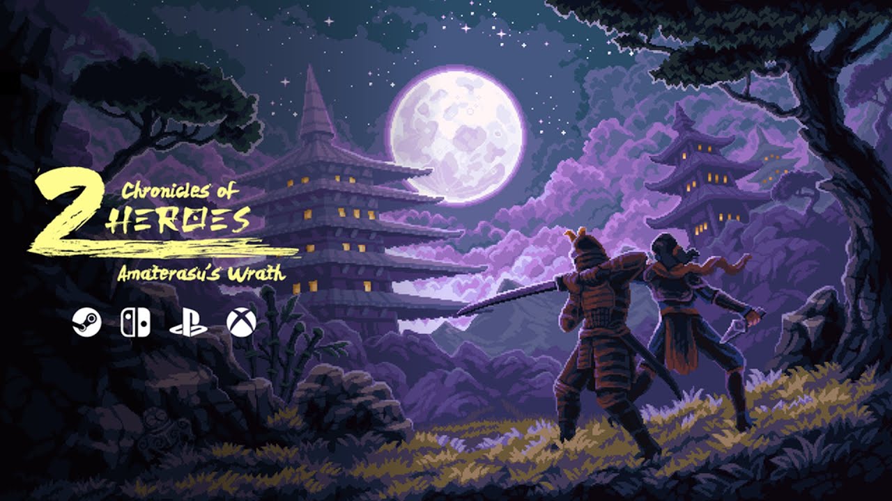 Gameplay video of Chronicles of 2 Heroes: Amaterasu's Wrath  Nintendo