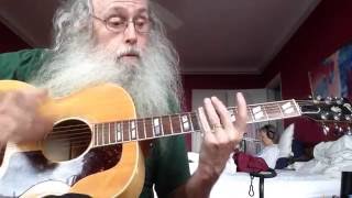 Slide Guitar Blues Lesson. (Open G), Rollin and Tumblin Slide Guitar Blues Lesson.
