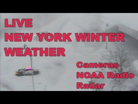 🔴 REPLAY Buffalo NY Blizzard Warning Cams & Radar