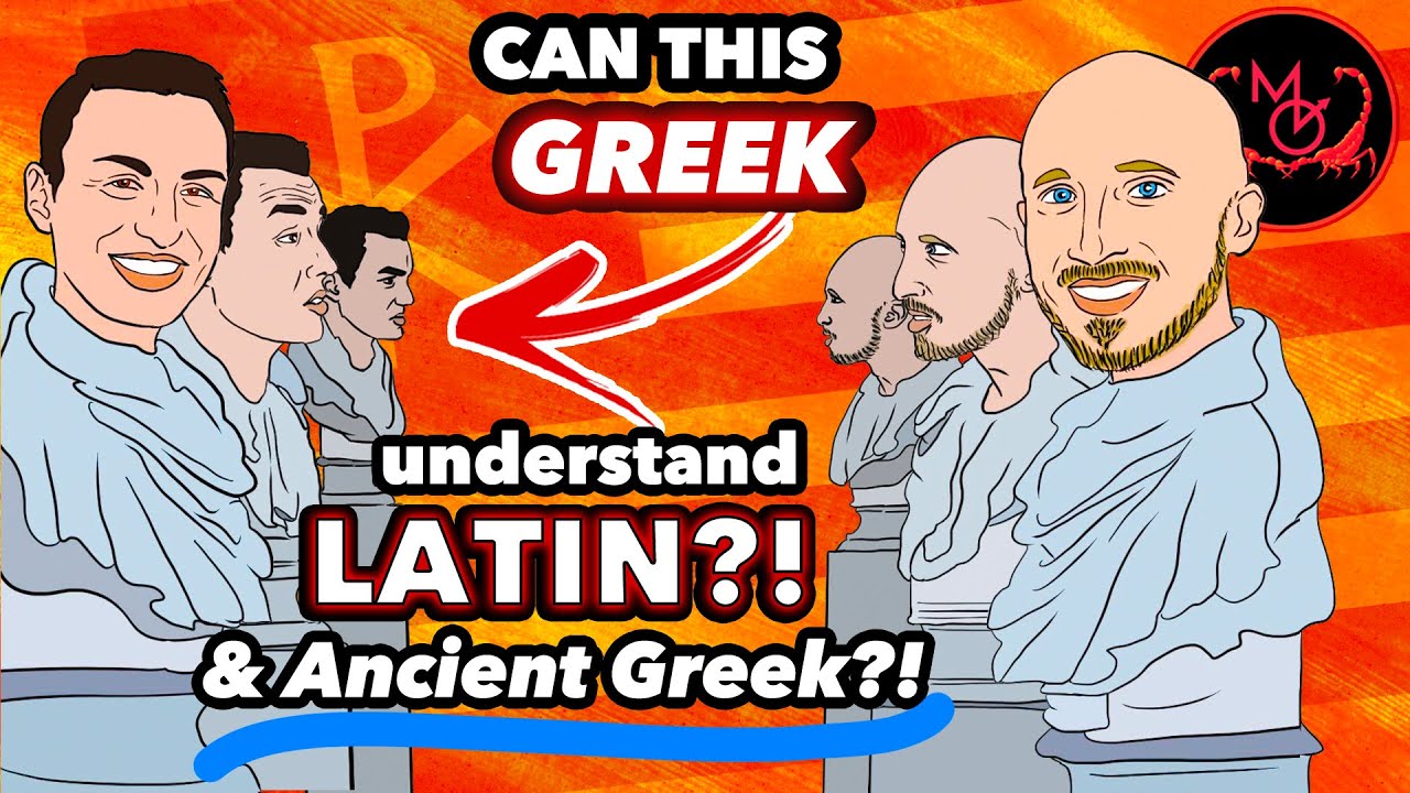 American speaks Ancient Greek & Latin with Greek Man!  🇬🇷 🇺🇸