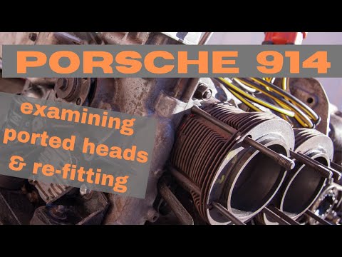 Thumbnail for Porsche 914 Ep. 4 : Examining & Installing Gas Flowed 2056cc Heads & getting the engine back in by Porsche 914
