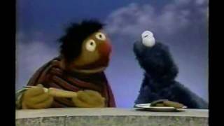 Sesame Street - Ernie gets Cookie Monster to eat a carrot
