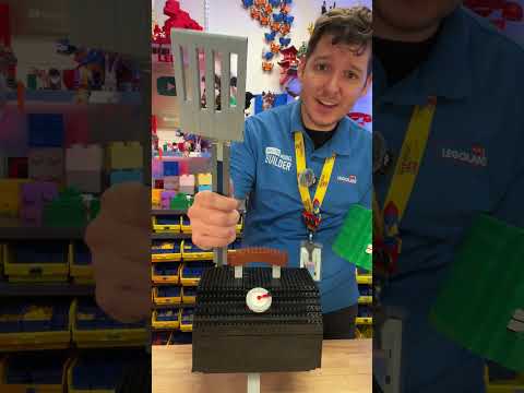 How to Grill a LEGO Burger