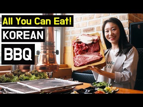 BEST All You Can Eat Korean BBQ Buffet in Korea