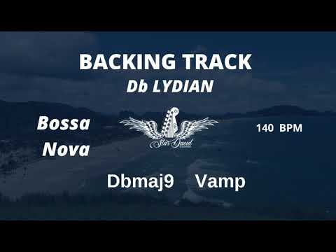 Backing Track Bossa Nova   Db Lydian