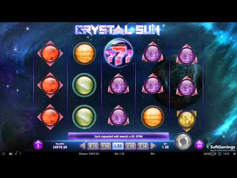 Play'n GO - Crystal Sun - Gameplay Demo