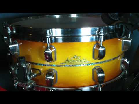 Tama Starclassic G Maple Sunburst 6x14 Snare Drum image 20