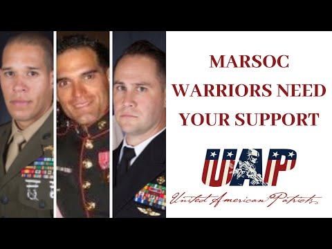 Support Our Marsoc Warriors Created By United American Patriots Inc
