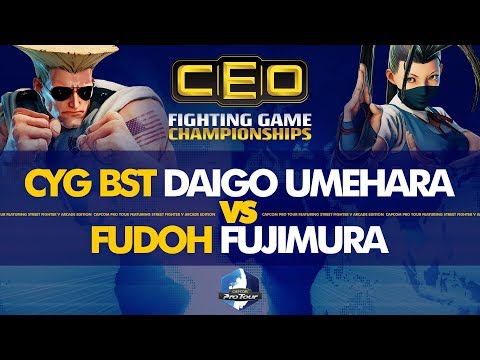 CYG BST Daigo Umehara (Guile) vs FUDOH Fujimura (Ibuki) - CEO 2019 Top 8 - CPT 2019