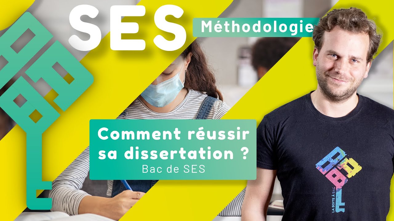 Réussir sa dissertation en SES - Ma méthode pour être bon !  SES 2025 Méthodologie