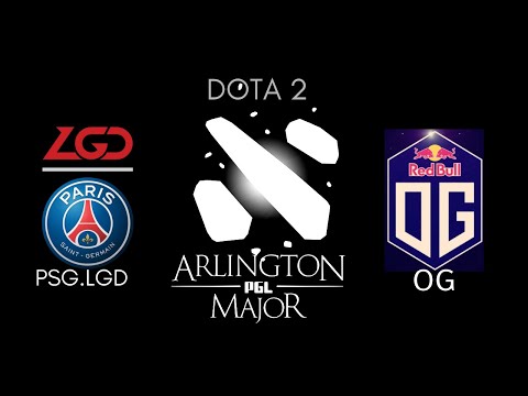PSG.LGD vs OG - Epic match-up Arlington PGL Major - Bo2 game 1