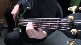 Meshuggah - Combustion on bass guitar