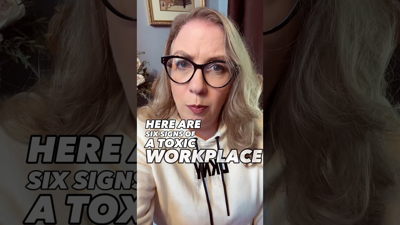 6 Signs of a Toxic Workplace 🤢#toxicworkplace #workplaceculture  #newmanagertips