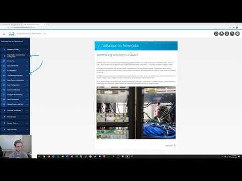 Cisco's New Network Academy (NetAcad) Course Navigation
