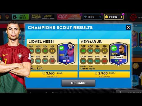 Ronaldo Dream Team in DLS!! WITH 510,000 COINS &14,000 DAIMONDS - DLS 25 PART 2