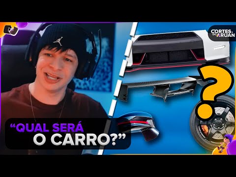 ARUAN REAGE: ADIVINHE O CARRO PELAS PEÇAS (FORCEMAN QUIZ) - Cortes do Aruan