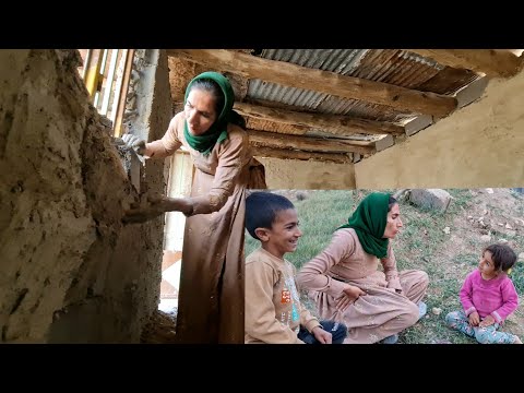 Rain, Plaster, and Love: The Story of Afsaneh and Her Children