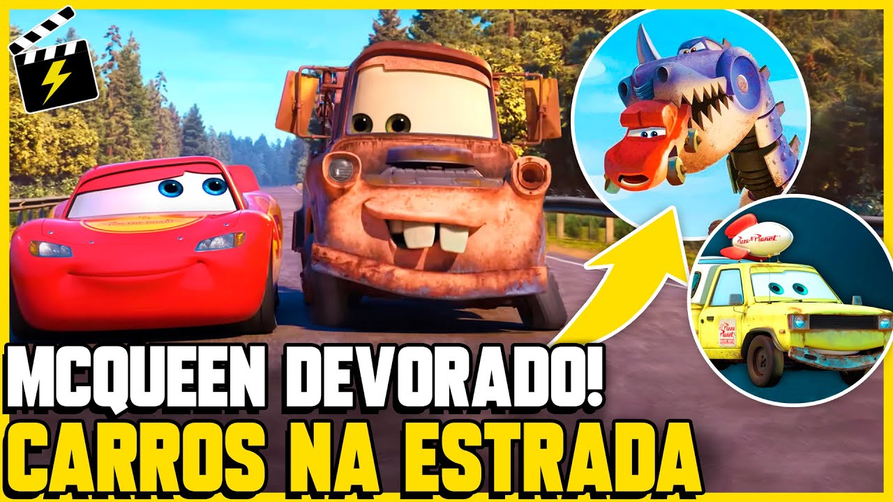 ANÁLISE COMPLETA DO TRAILER DA SÉRIE CARROS NA ESTRADA | PIXAR - DISNEY PLUS