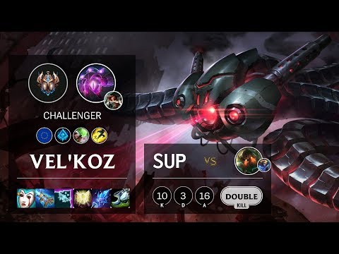 Vel'Koz Support vs Nautilus - EUW Challenger Patch 10.12