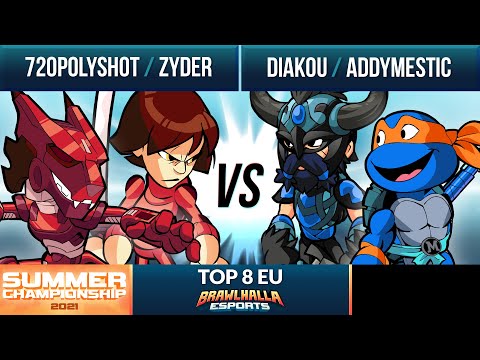 720Polyshot & Zyder vs Diakou & Addymestic - Top 8 - Summer Championship 2021 - EU 2v2