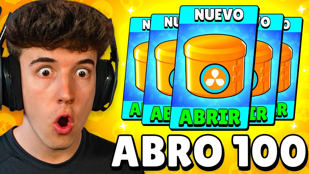 ABRO *100 DROPS VITAMINICOS* Y ME TOCAN TODAS LAS NUEVAS SKINS de BRAWL STARS
