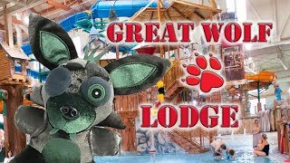 Fnaf Plush - Phantom Foxy Goes to Great Wolf Lodge