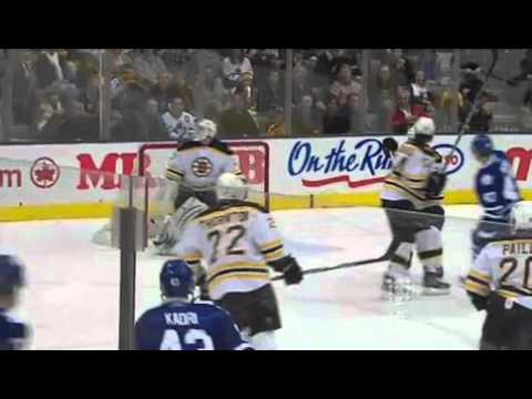 Nazem Kadri First NHL Goal - March 19 2011 - Boston Bruins