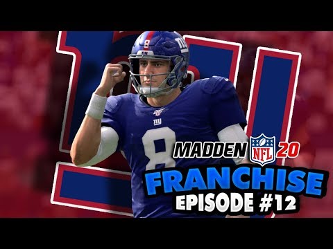 Daniel Jones First Start! Madden 20 Online Franchise Episode #12