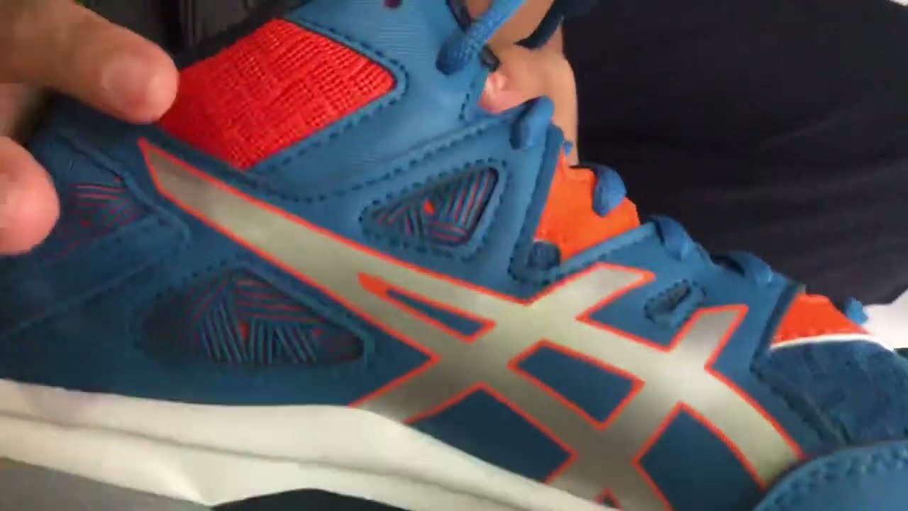Unboxing, Asics Gel Task Mt2 blue Reborn Original Vietnam, Unisex