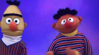 Sesame Street Ernie sings “Rub your tummy and Pat your head”