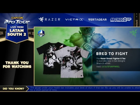 Capcom Pro Tour 2018 Online Ranking: Latin America South 2