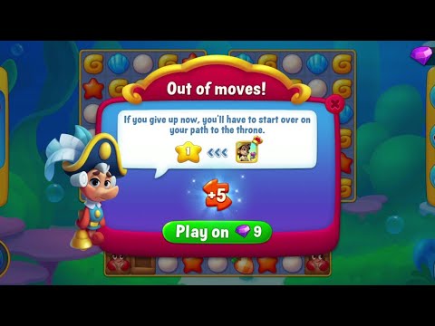 @Fishdom Event Royal Reward, Loose in Level 2, Rolled Back to Level 1 😭